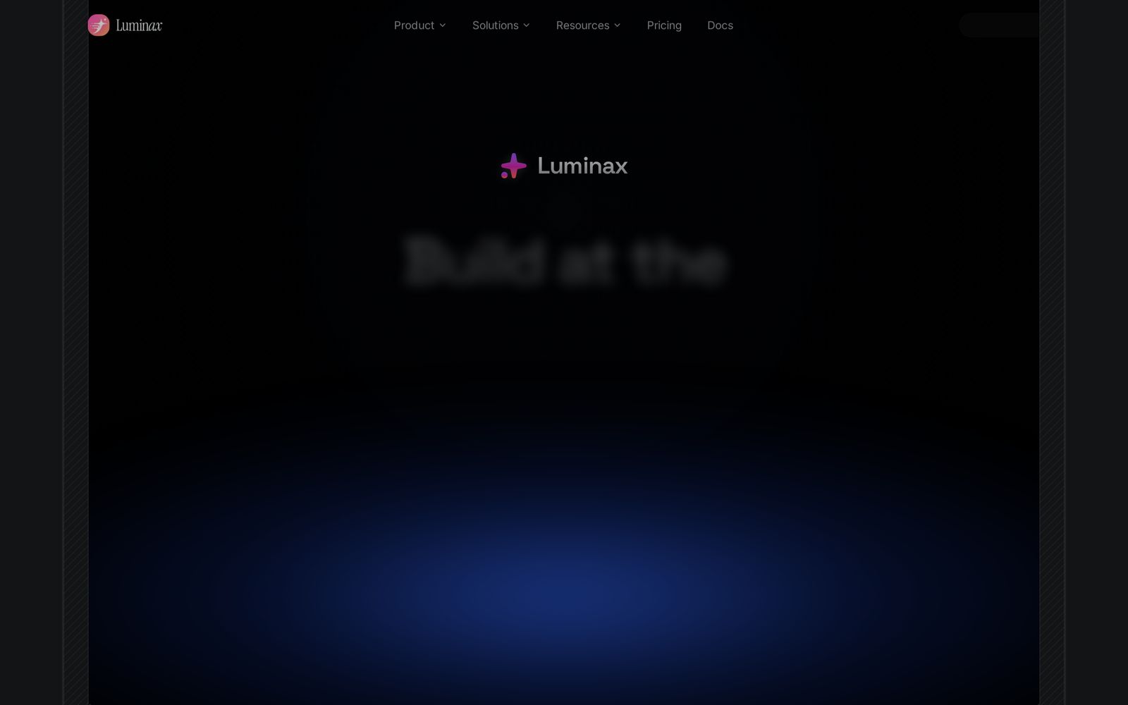 The composer on the home page — the fastest way in. Type the first sentence and the project is created around it.